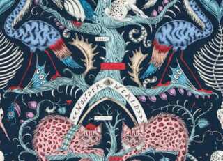 Фото - Обои Clarke&Clarke Mythica Wallcoverings - 628603>