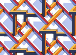 Фото - Детские обои на стену сиреневого цвета - 419378>