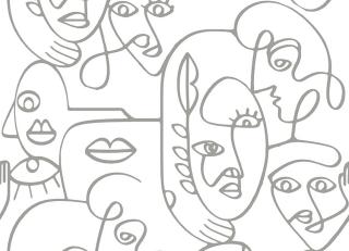 Фото - Обои Parato Cristiana Masi Friends & Coffee 2 - 581445>