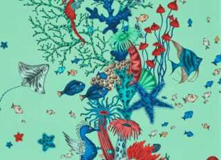 Фото - Обои Clarke&Clarke Mythica Wallcoverings - 628598>