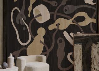 Фото - Обои Wall&Deco 2022 Contemporary Wallpaper - 541915>
