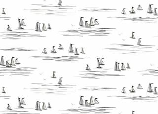 Фото - Обои с морским рисунком - 548973>