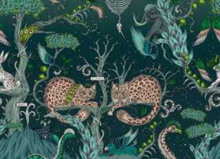 Фото - Обои Clarke&Clarke Mythica Wallcoverings - 628578>