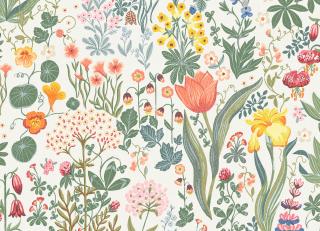 Фото - Обои с цветами в скандинавском стиле - 524437>