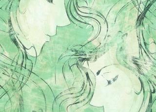 Фото - Фисташковые бумажные обои на стену - 216017>