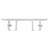 Карниз   support-rail-blanc-double-60mm-24x16 