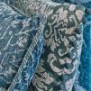 Ткань Robert Allen Enchanting Color Fabric Modern Bead, Blue Pine, Library Rope 