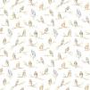 Ткань  Voyage Decoration Country book two Small Owls Cream 