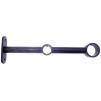 Карниз    support-noir-brosse-argent-double-d28-19 