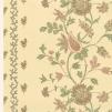 Обои для стен  Hamilton Weston Old Paradise Kew-Green-Border-Pink-Green-0n-Stone- 