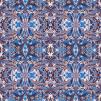 Ткань Susi Bellamy Luxury fabric collection blue-fantasy 