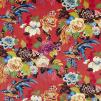 Ткань The Design Archives Archive 1 Cotton & Linen Grand-Floral-1001-Vermillion-1 