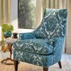Ткань Robert Allen Enchanting Color Fabric Blue Pine 