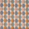 Ткань Prestigious Textiles Abstract 3792-337 interlock auburn 