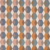 Ткань  Prestigious Textiles Abstract 3792-337 interlock auburn 