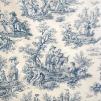 Ткань Titley and Marr Toile Collection Provence-04-Cornflower 