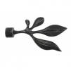 Карниз    embout-feuille-noir-brosse-d19 