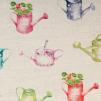 Ткань Voyage Decoration Country book two Watering Can Small Linen 