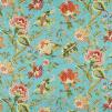 Ткань The Design Archives Archive 1 Cotton & Linen Tree-of-Life-1007-Turquoise-6 