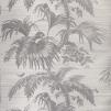 Обои для стен Stroheim Silhouettes Wallcovering Palm Garden Sisal - Slate On Gray 
