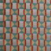 Ткань James Hare Fitzrovia charleston-teal-orange-31653-05-a 