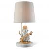    Veena Ganesha Table Lamp. Golden Luster 