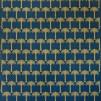 Ткань Barneby Gates Barneby Fabrics Marrakech-Palm-R-midnight-blue-swatch 