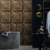 Обои для стен Koziel Tin tiles wallpapers antique-gold-tin-tiles-wallpaper-004d34 