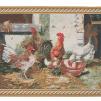   Гобелен Landscapes LW863_Cock_and_Hens_15 