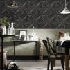 Обои для стен Koziel Tin tiles wallpapers antique-carbon-tin-tiles-wallpaper-005d31 