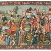   Гобелен Medieval Mille-Fleurs LW773_Medieval_Wine_Market_20 