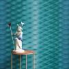 Обои для стен Wall&Deco Essential Wallpaper net-turchese-dettaglio 