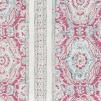 Ткань Titley and Marr Kalamkari Collection Pedana-Stripe-Colour-01-Aqua-Rose 