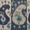 Ткань Titley and Marr Ikat Collection Turkistan-Boteh-05-Indigo-and-Sapphire 