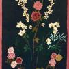 Ковер Wendy Morrison Design  flowers-of-virtue-runner-sardinian-pink-border 