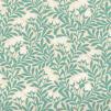 Обои для стен  Hamilton Weston Paradise Archive Jasmine-Floral-Herregards-Green-White-on-Cream-40 