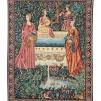   Гобелен Medieval Mille-Fleurs LW1307_Gathering_at_the_Fountain_6 