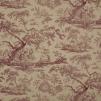 Ткань Marvic Textiles Toile Proposals III 5550-112 Burgundy on Ecru 