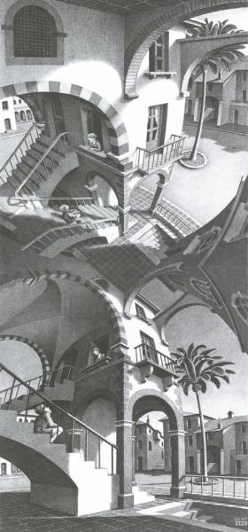 Обои для стен Jannelli & Volpi M.C.Escher JV-23182 