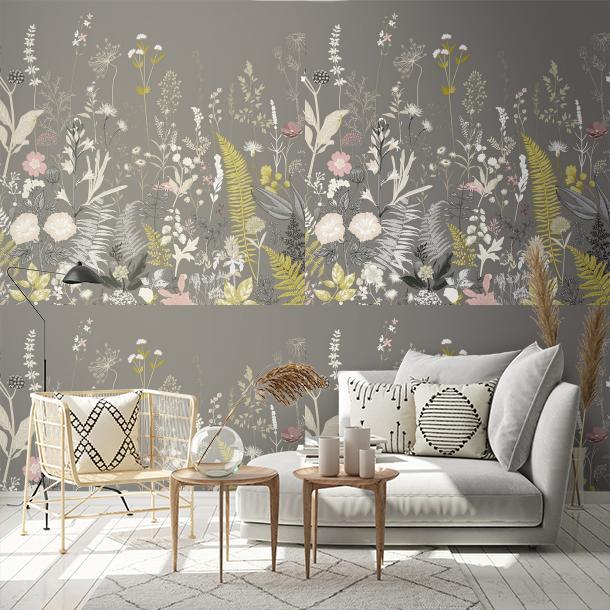 Обои для стен  Faboie Whispering In The Jungle F-WJ8002  1