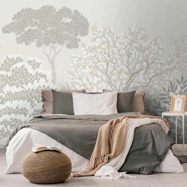 Обои для стен  Faboie Silk Painting I F-SN4003  6