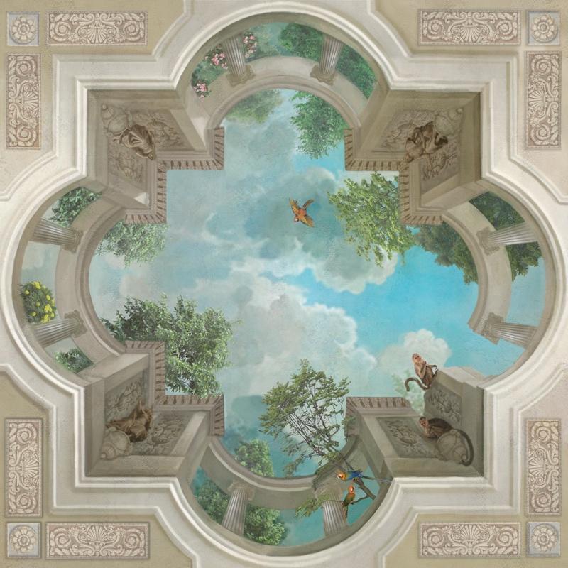 Обои для стен  Affresco Сюжеты для потолков Aff9143 