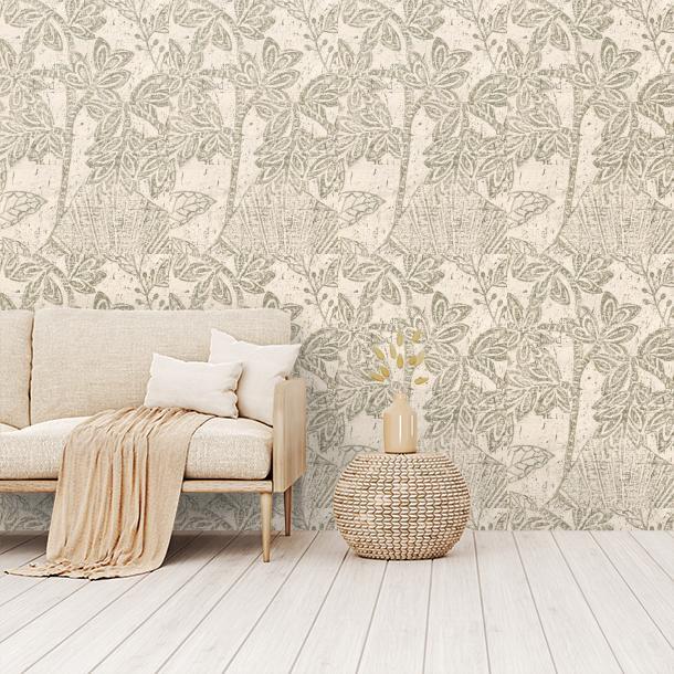 Метражные обои для стен  Arte Essentials Kaolin 30351  4