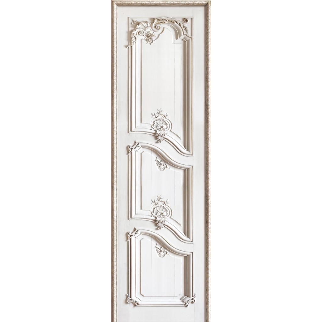 Обои для стен Koziel Trompe-l'œil doors right-door-with-haussmann-style-panelling (3) 