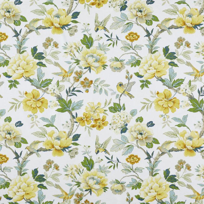 Ткань The Design Archives Archive 1 Cotton & Linen Grosvenor-1004-Gold-3-1 