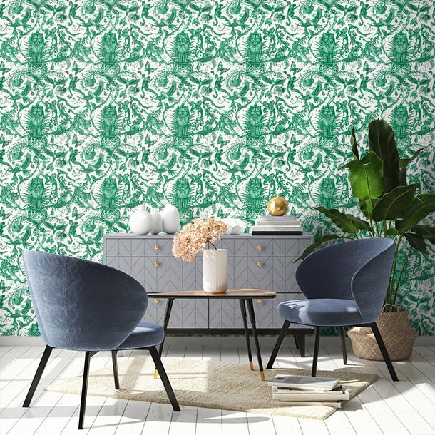 Обои для стен  Clarke&Clarke Mythica Wallcoverings W0213-05  2