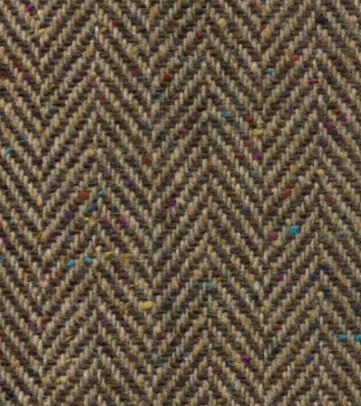 Ткань Sequana Donegal Big Herringbone Tweed 11200_peat 