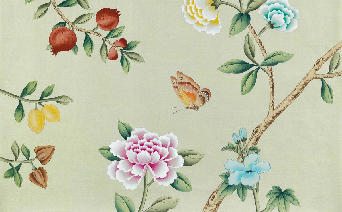 Обои для стен  Fromental Chinoiserie C001-nonsuch-col-confetti 