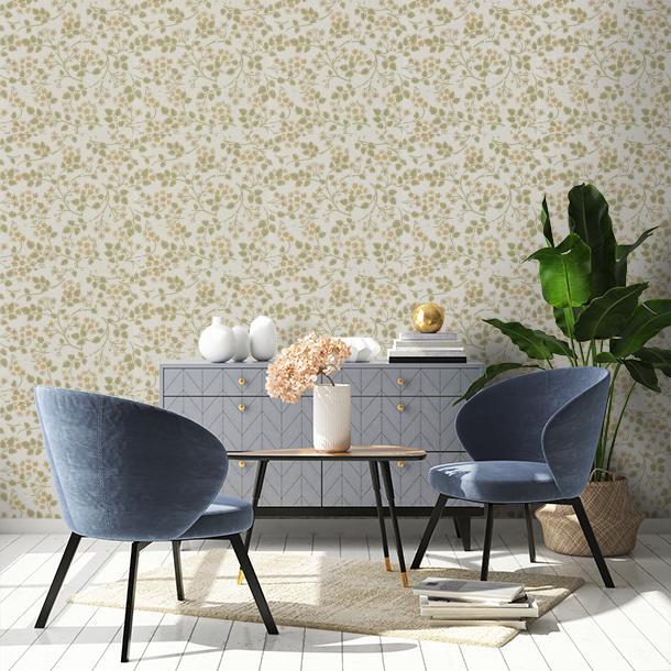 Обои для стен  Sanderson Highgrove Wallcoverings 217515  2