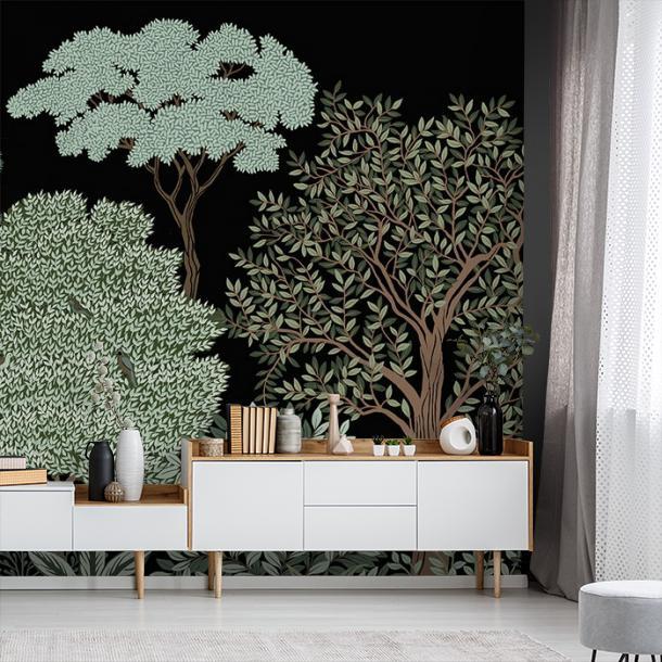 Обои для стен  Faboie Silk Painting I F-SN4005  5